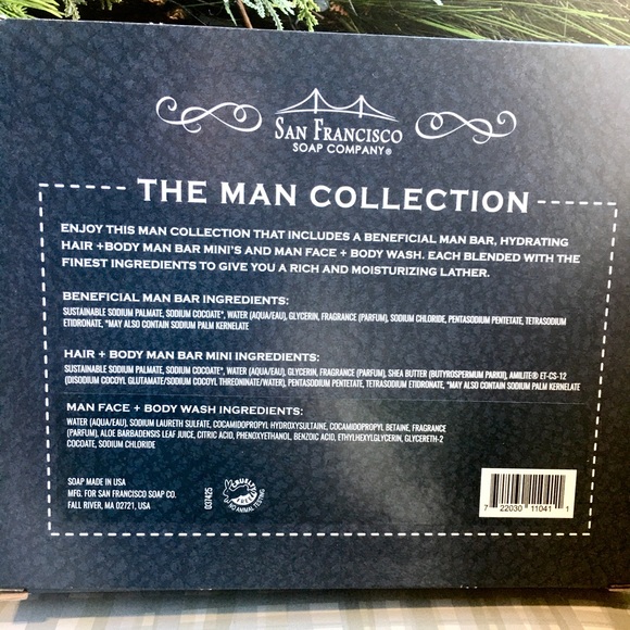 San Francisco Soap Company Man Collection 2 Soaps & 1 Body Wash - Picture 5 of 5